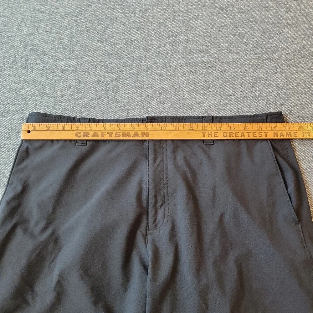 Callaway Golf Shorts Men's 38 Black Performance Stretch Flat Front Casual